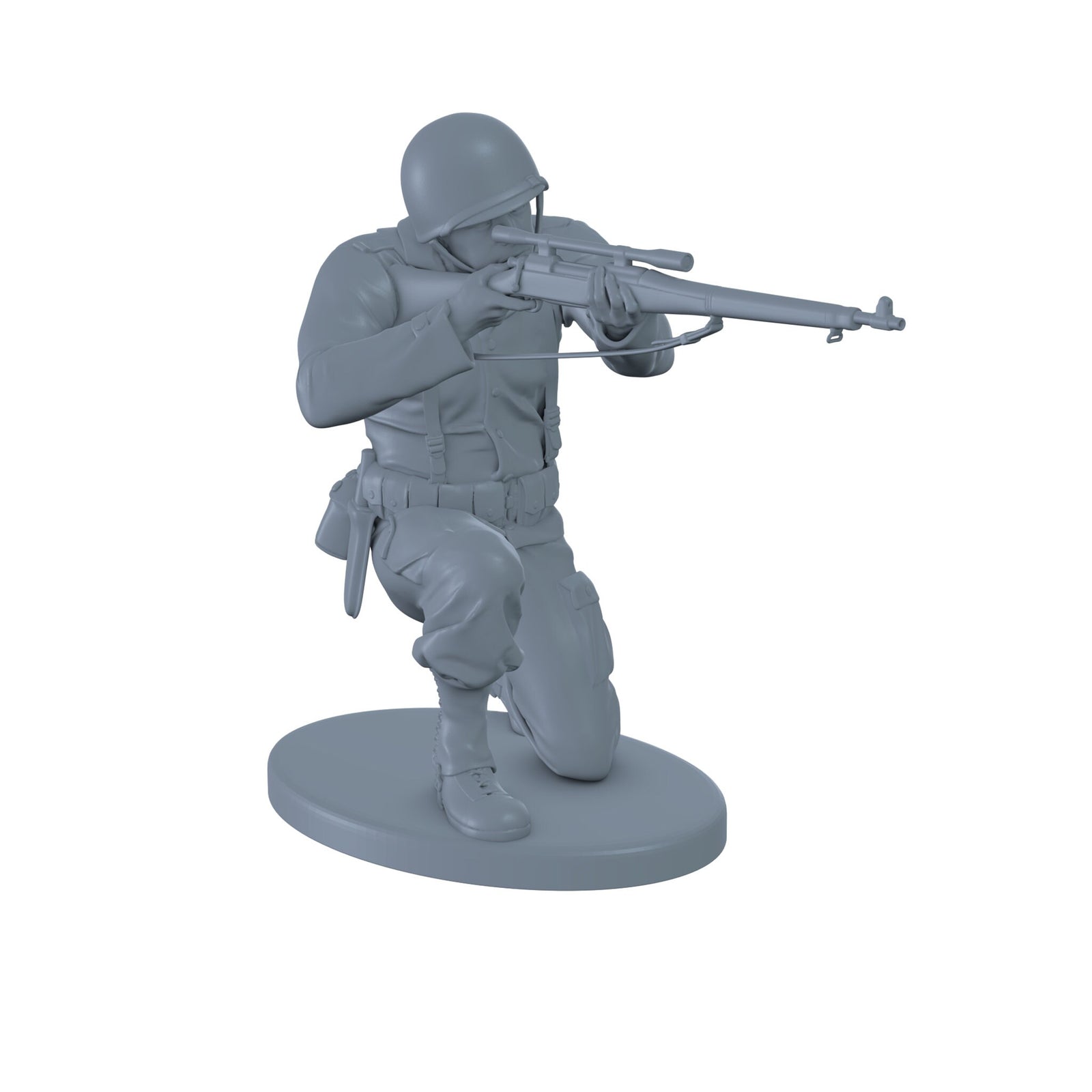 American Soldier With M1903