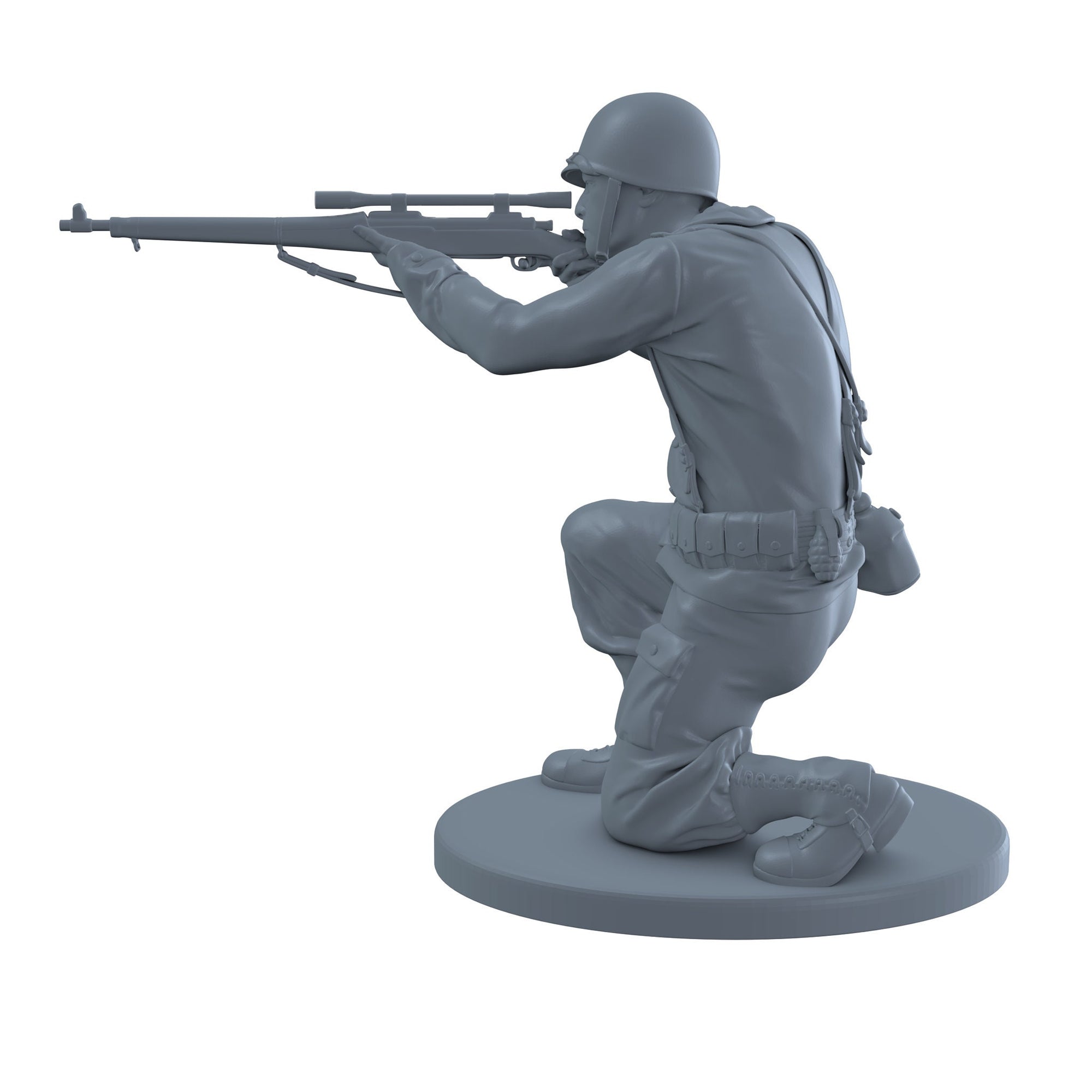 American Soldier With M1903