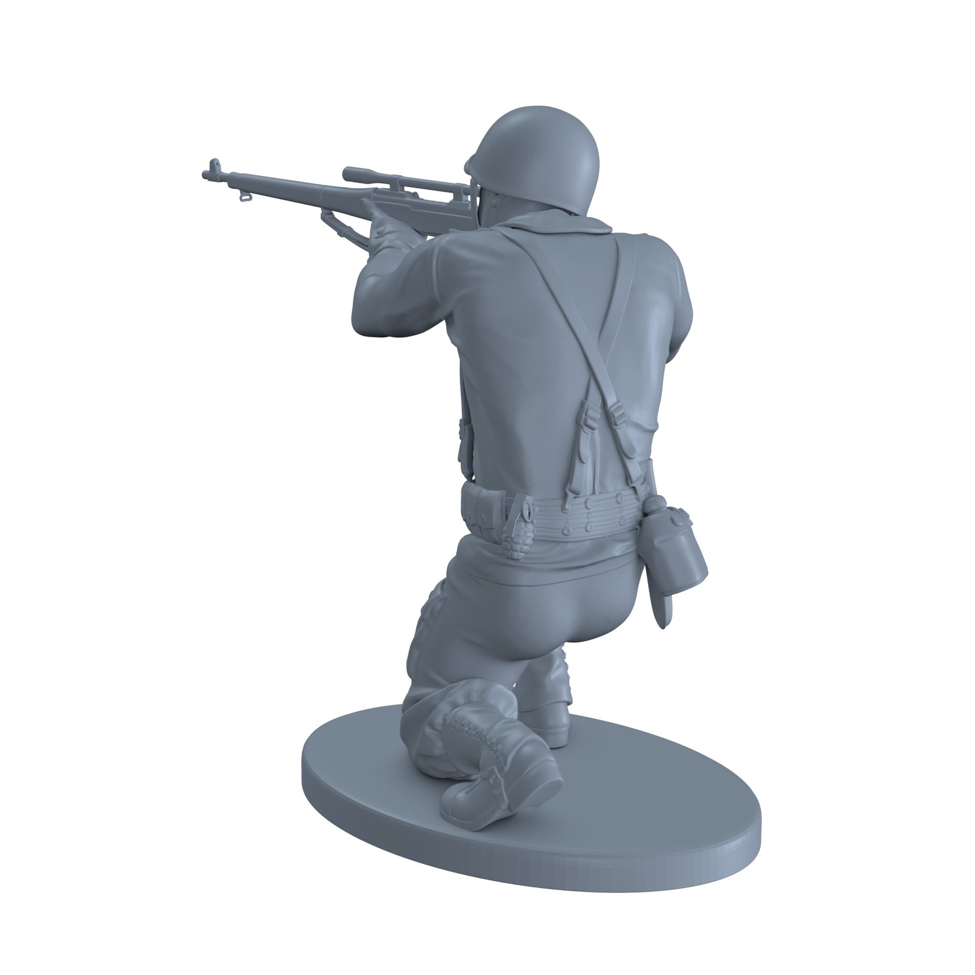 American Soldier With M1903