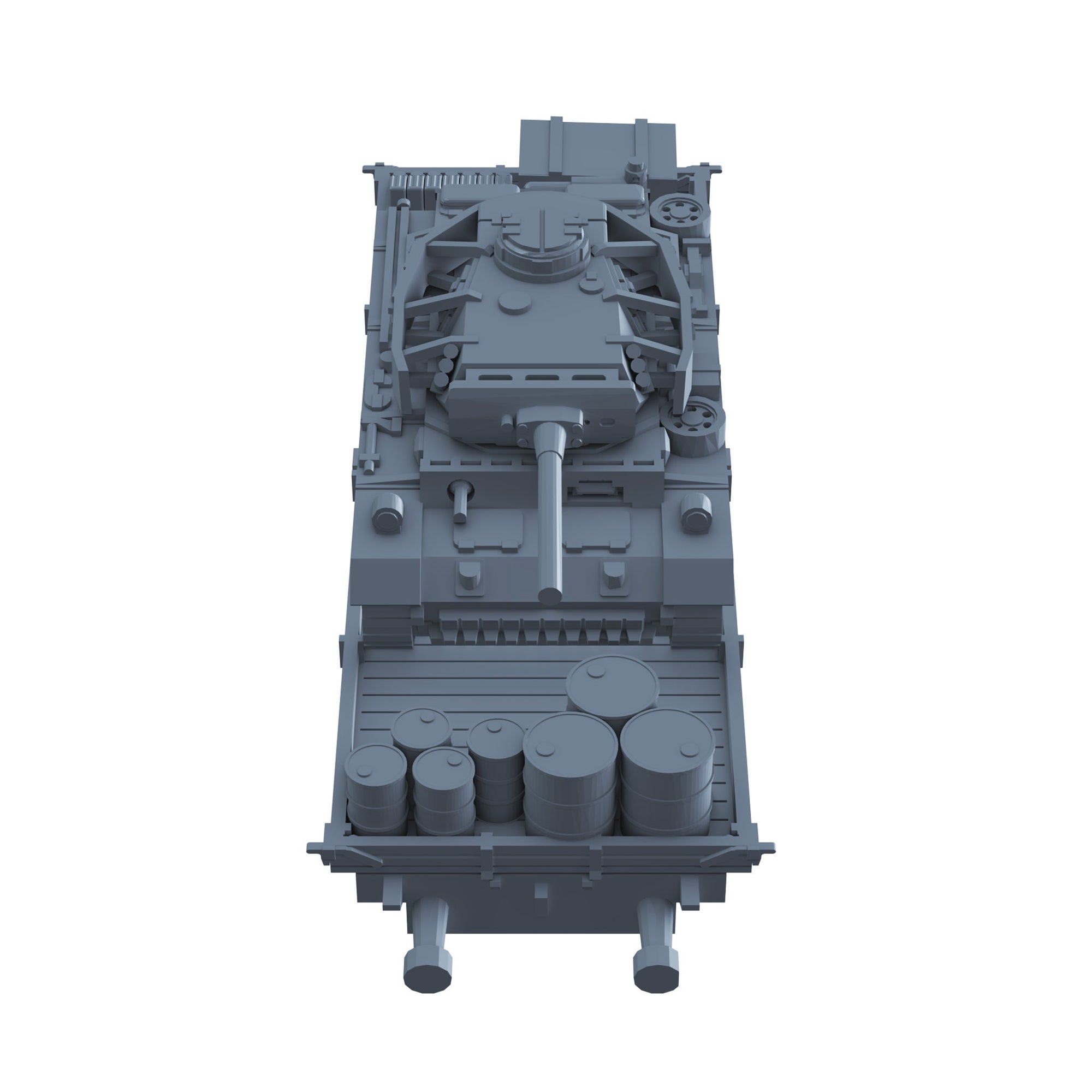 Panzer III On Flat Car