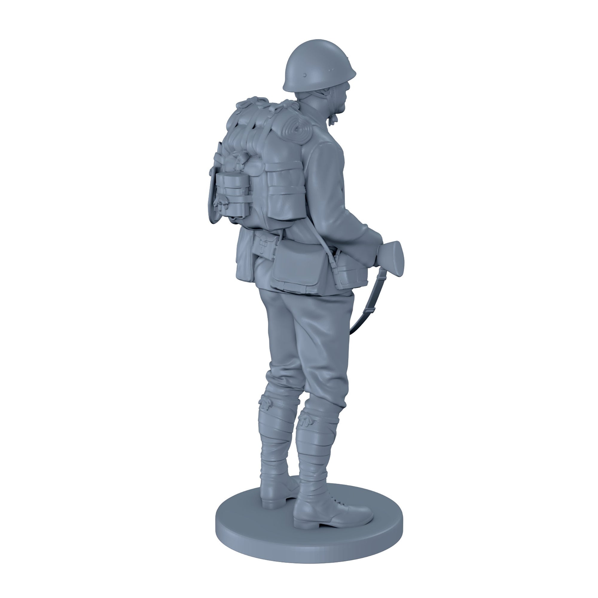 A (Ready - Rename) Japanese Soldier Standing