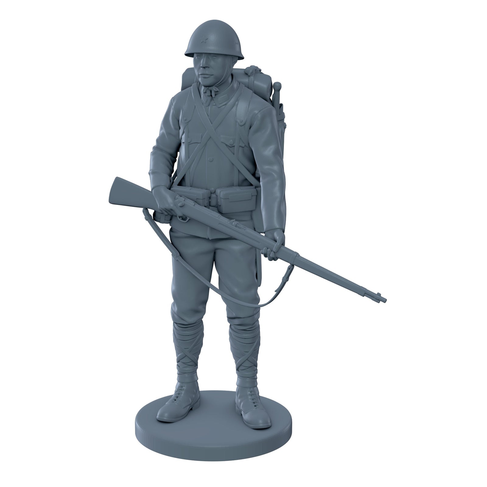 A (Ready - Rename) Japanese Soldier Standing