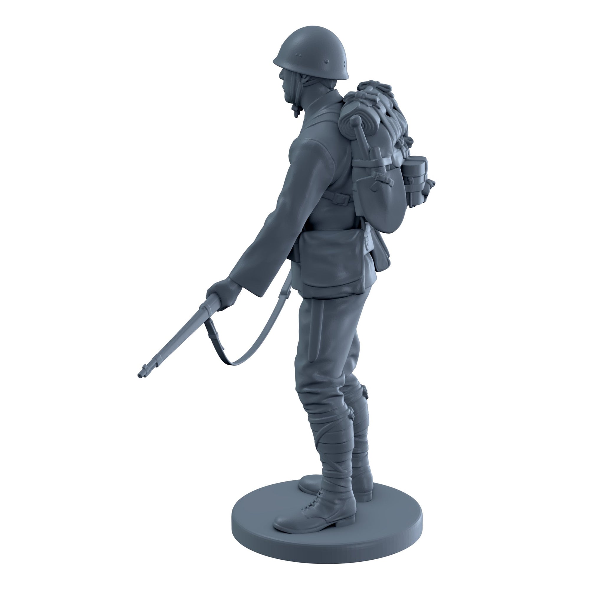 A (Ready - Rename) Japanese Soldier Standing