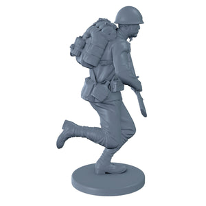 Japanese Soldier Running