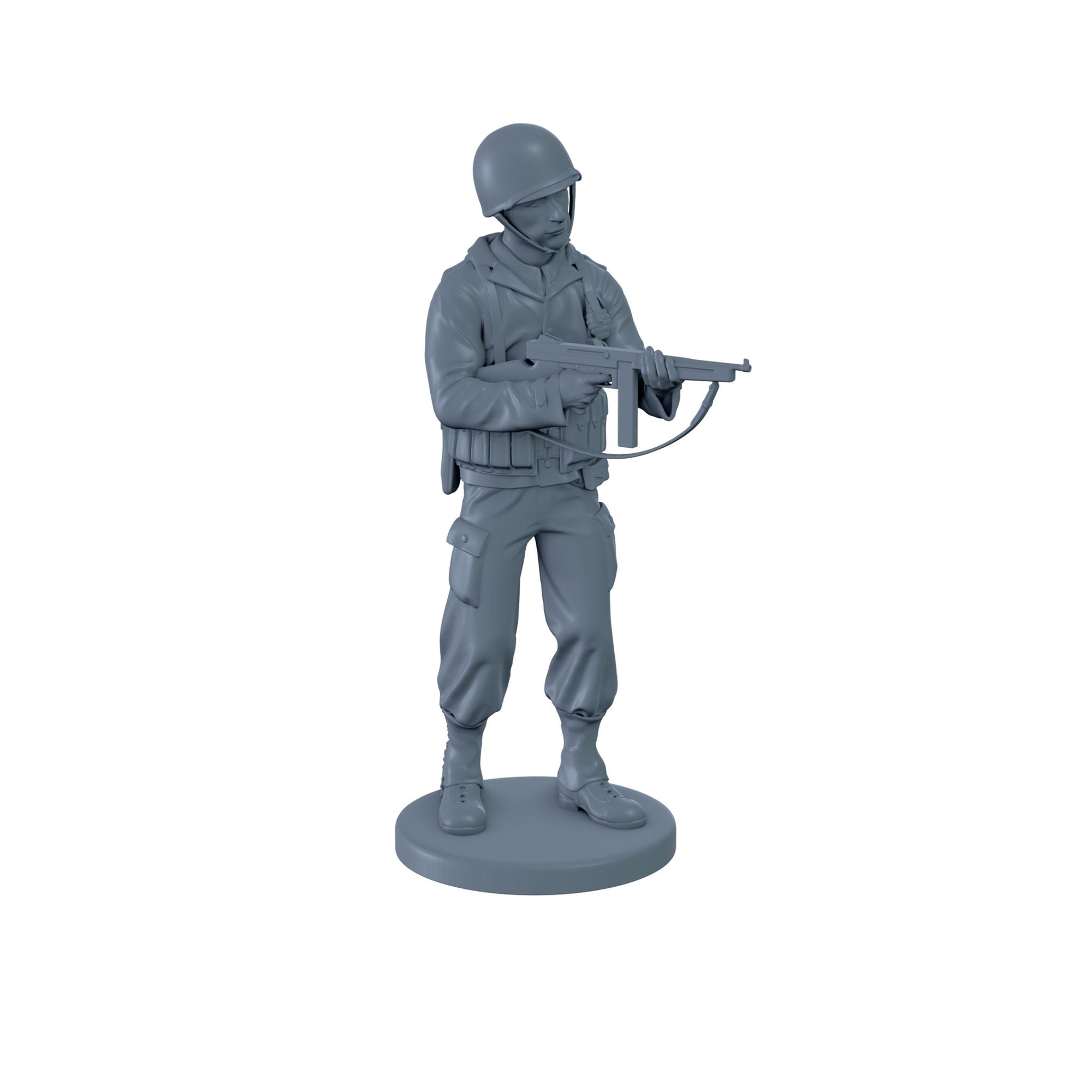 American Soldier Hip-Fire with Thompson