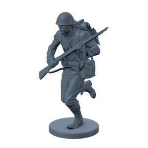 Japanese Soldier Running