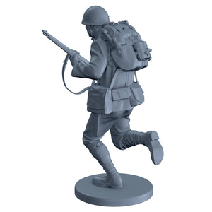 Japanese Soldier Running