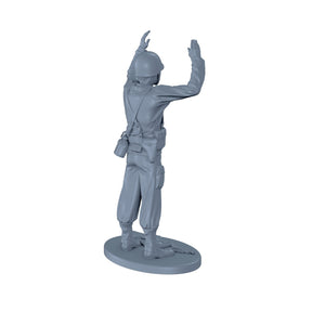 American Soldier Surrendering
