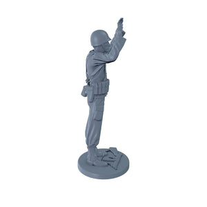 American Soldier Surrendering