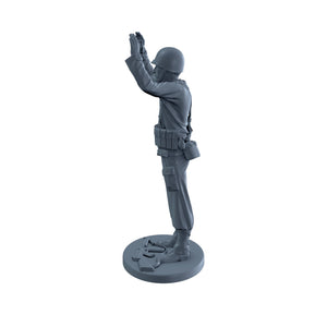 American Soldier Surrendering