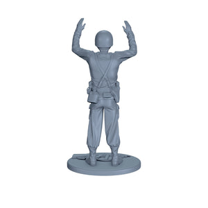 American Soldier Surrendering