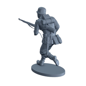 German Soldier Charging