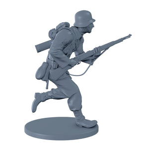German Soldier Charging