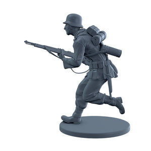 German Soldier Charging