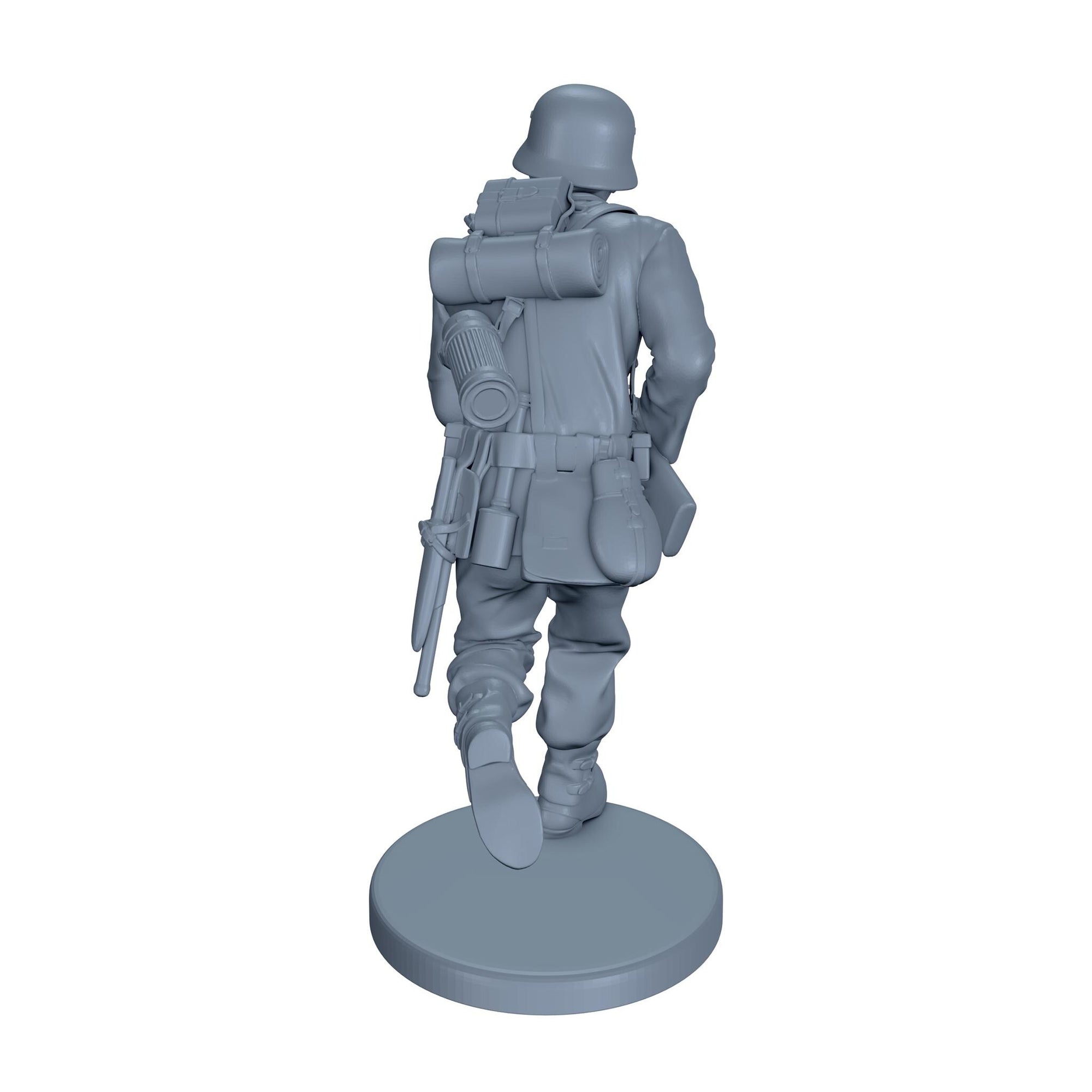 German Soldier Charging