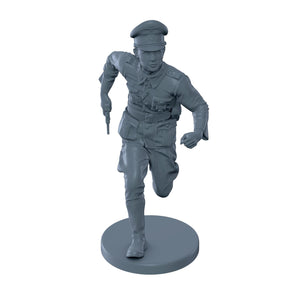 German Officer Running