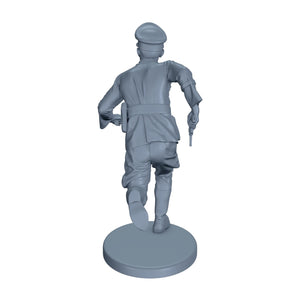 German Officer Running