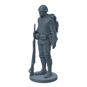 Ready - Rename) Japanese Soldier Standing at Attention 4