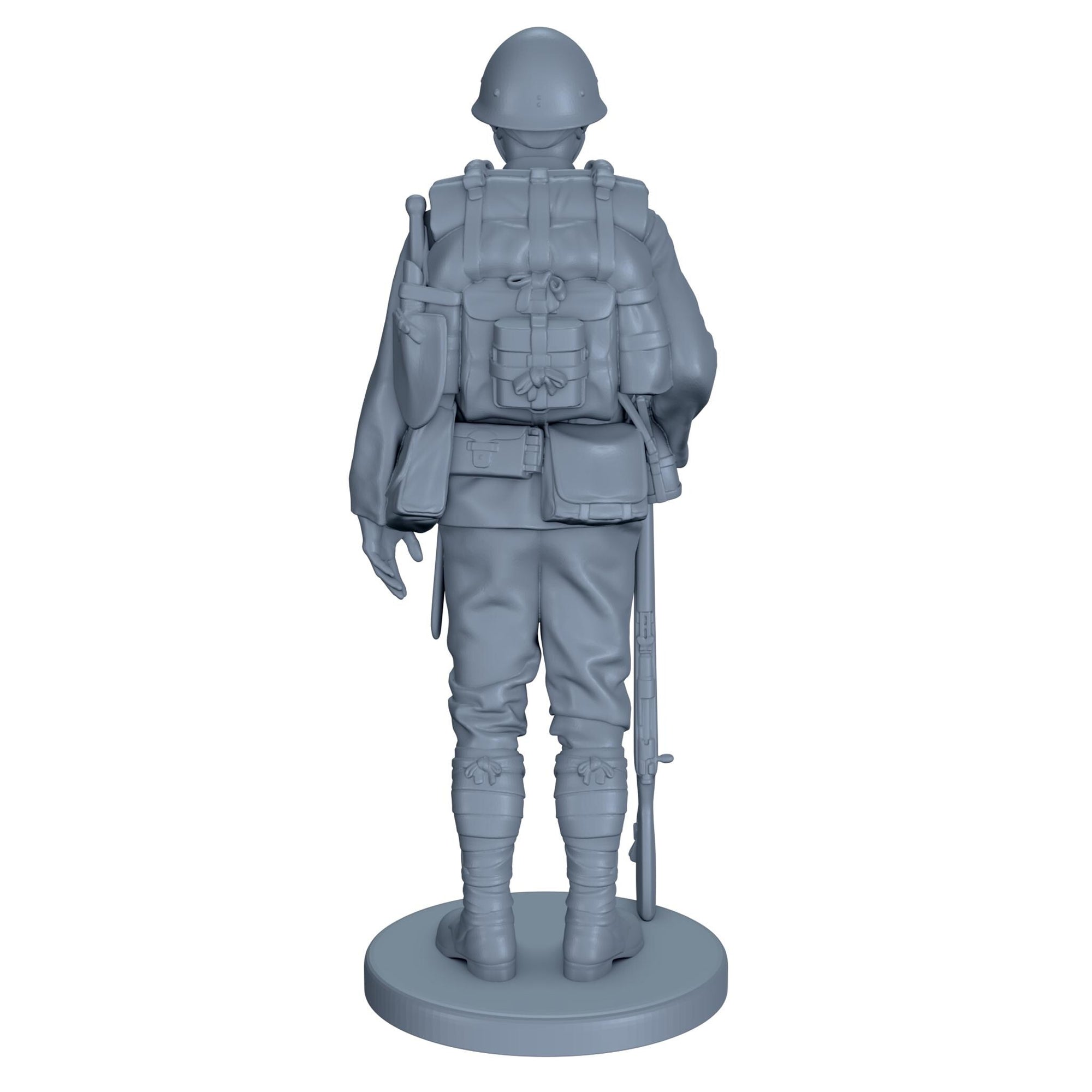 Ready - Rename) Japanese Soldier Standing at Attention 4