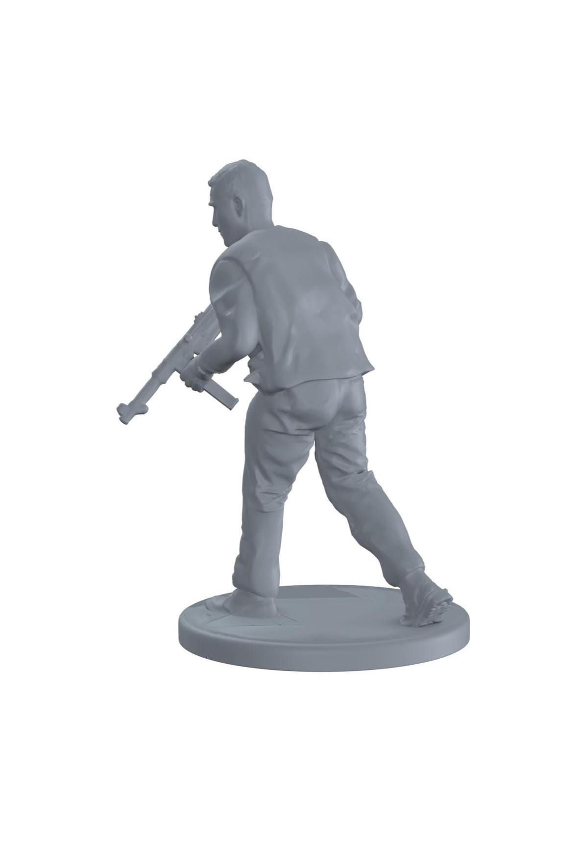 French Resistant Fighter with MP-40