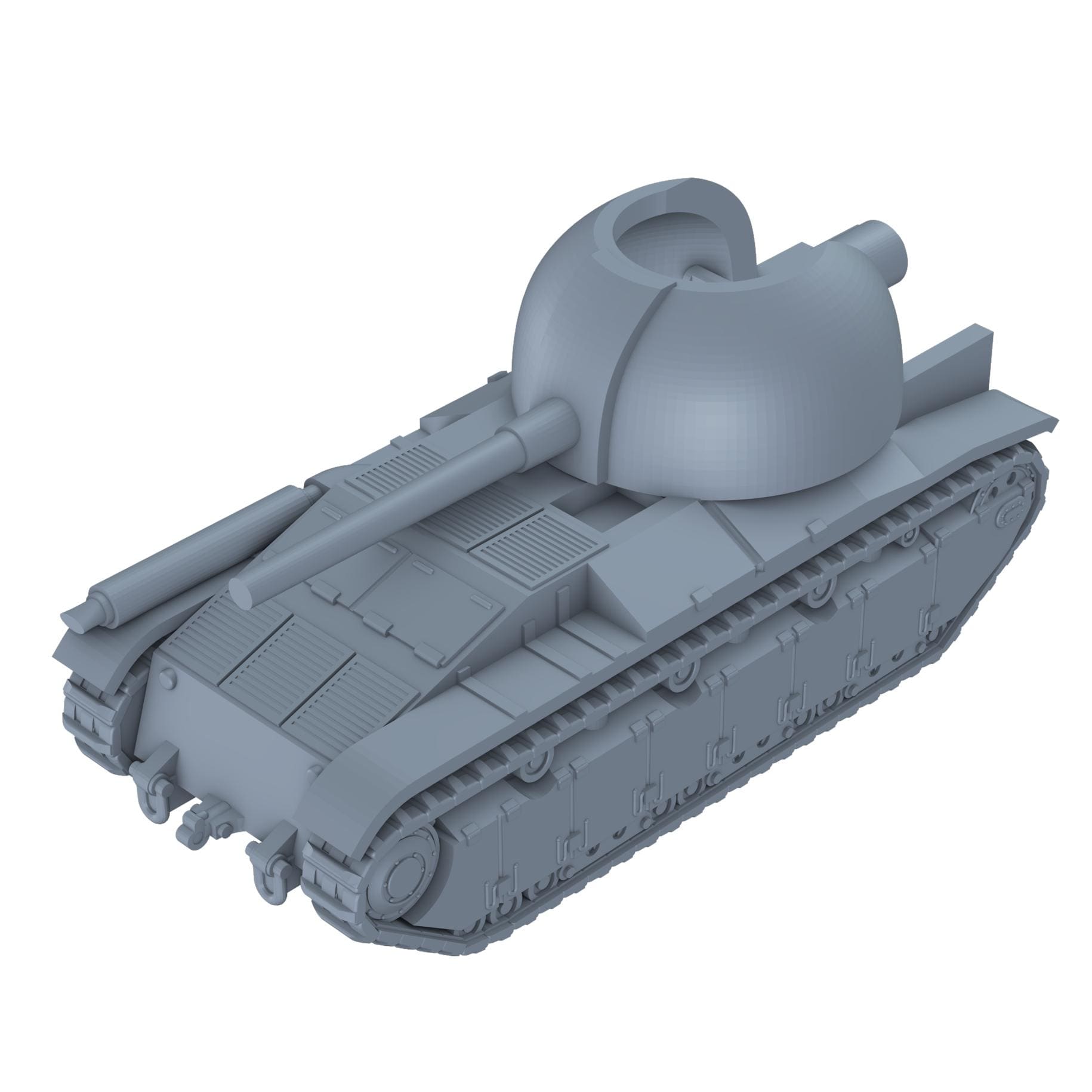 Char D 82mm SPG