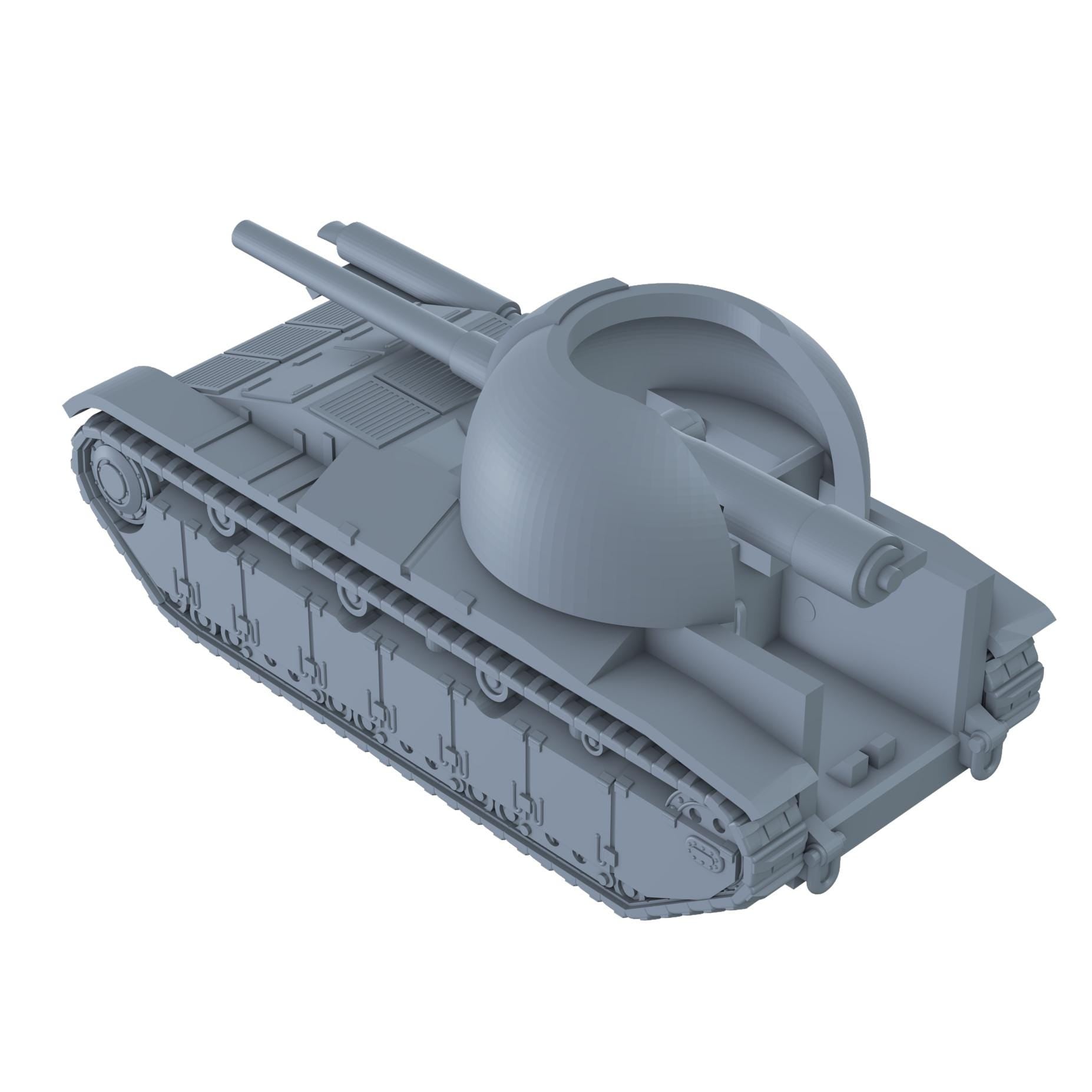 Char D 82mm SPG