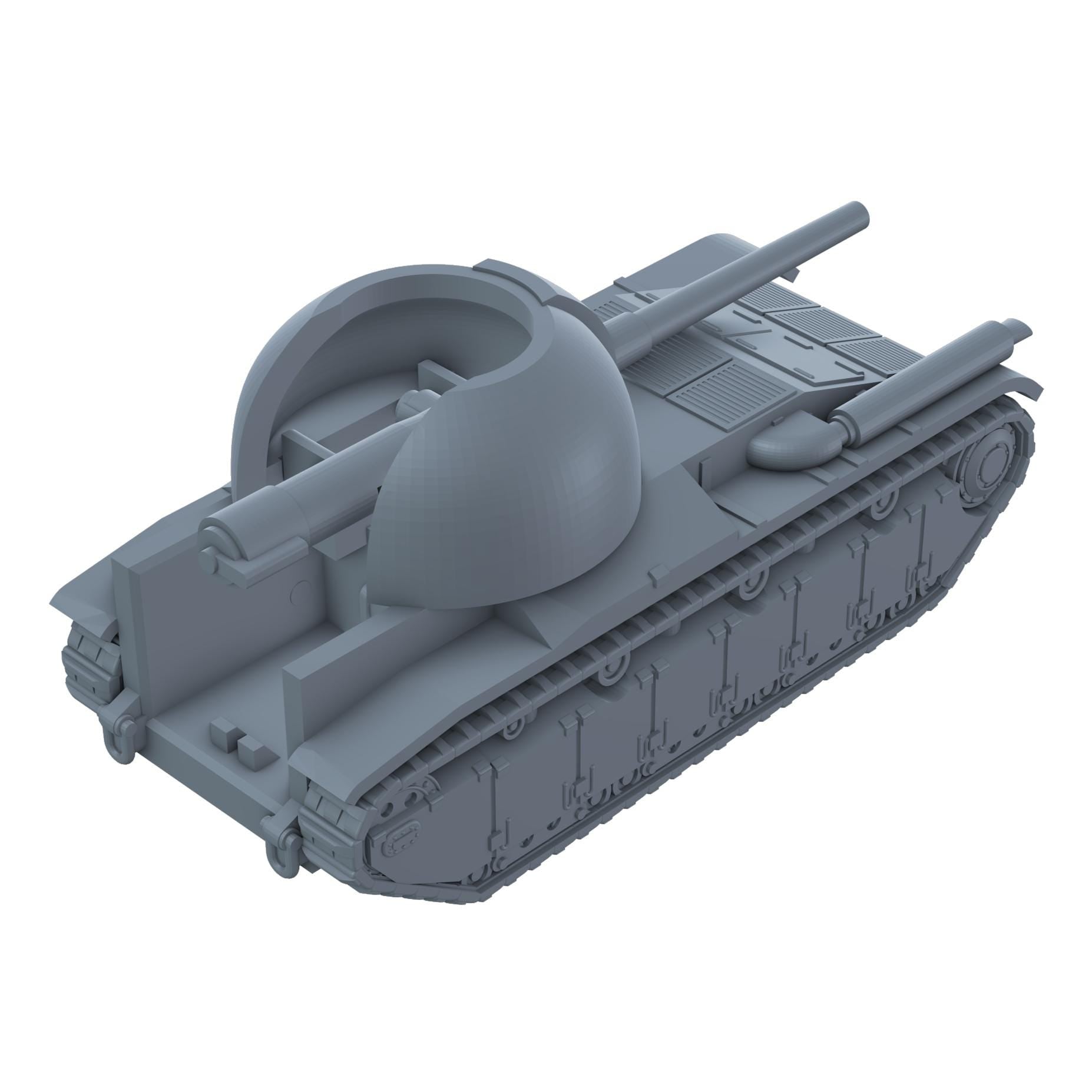 Char D 82mm SPG