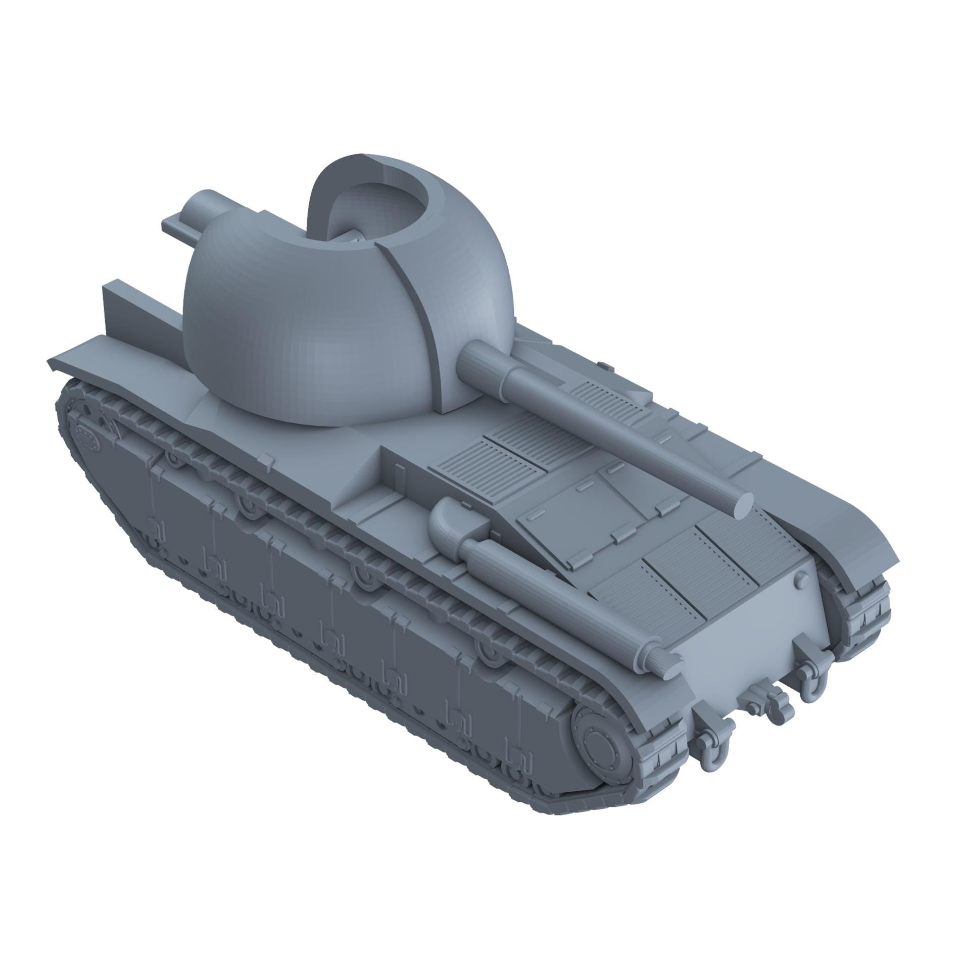 Char D 82mm SPG