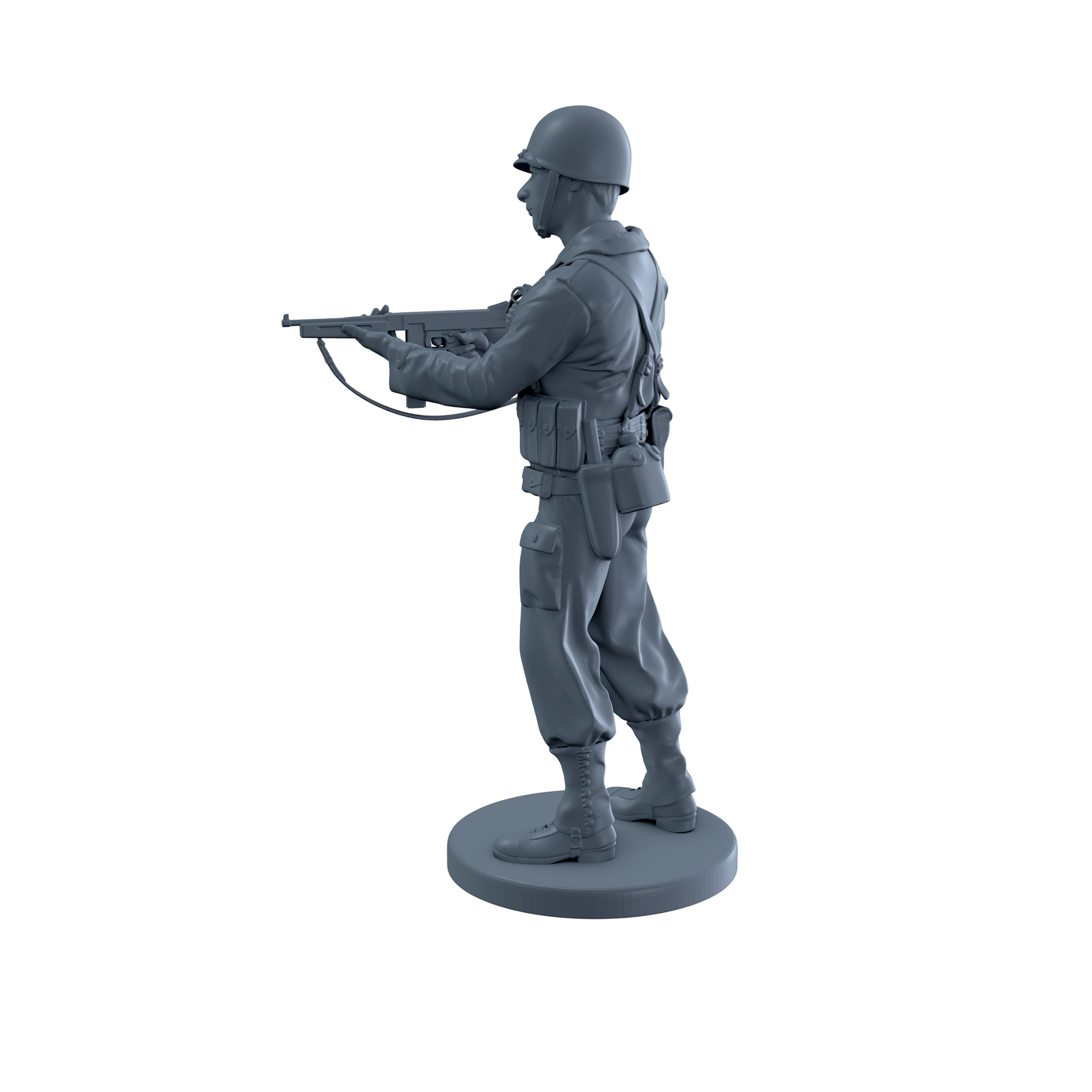 American Soldier Hip-Fire with Thompson