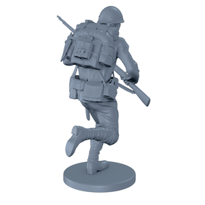 Japanese Soldier Running