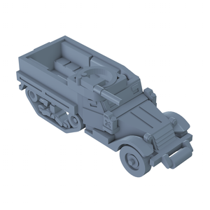 M3A1 Half-track (M3 Scout Car)