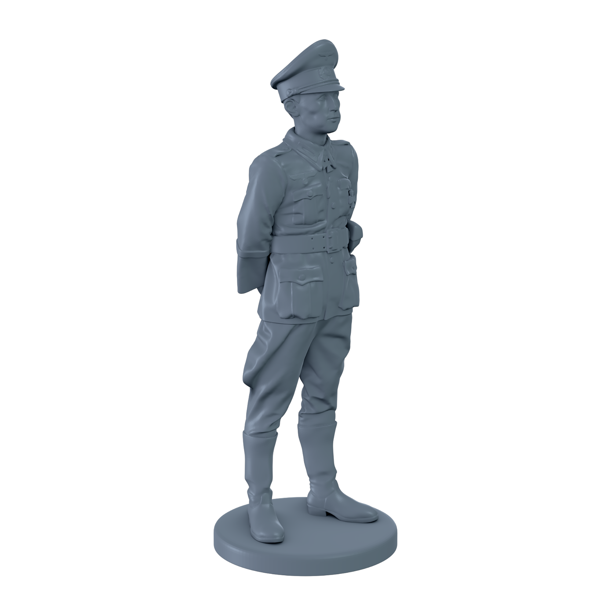 German Officer Standing