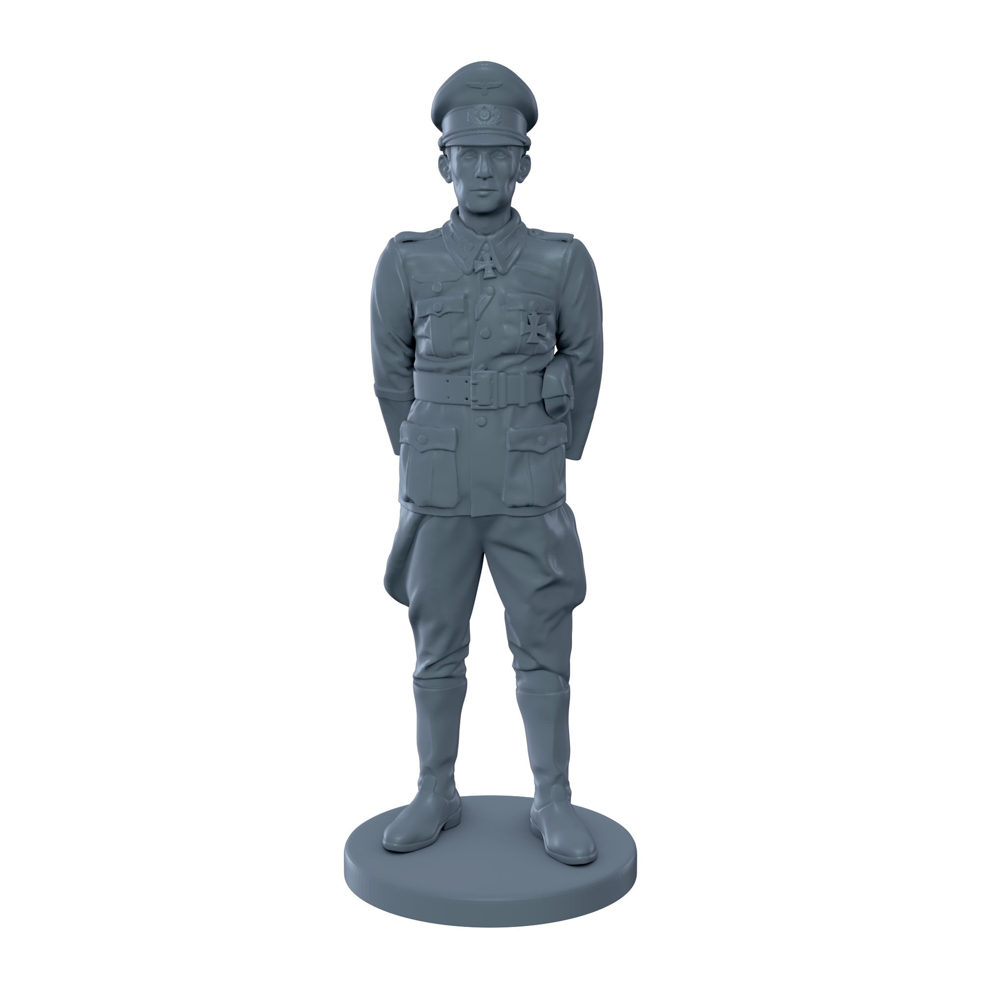 German Officer Standing