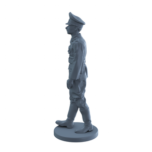 German Officer Walking