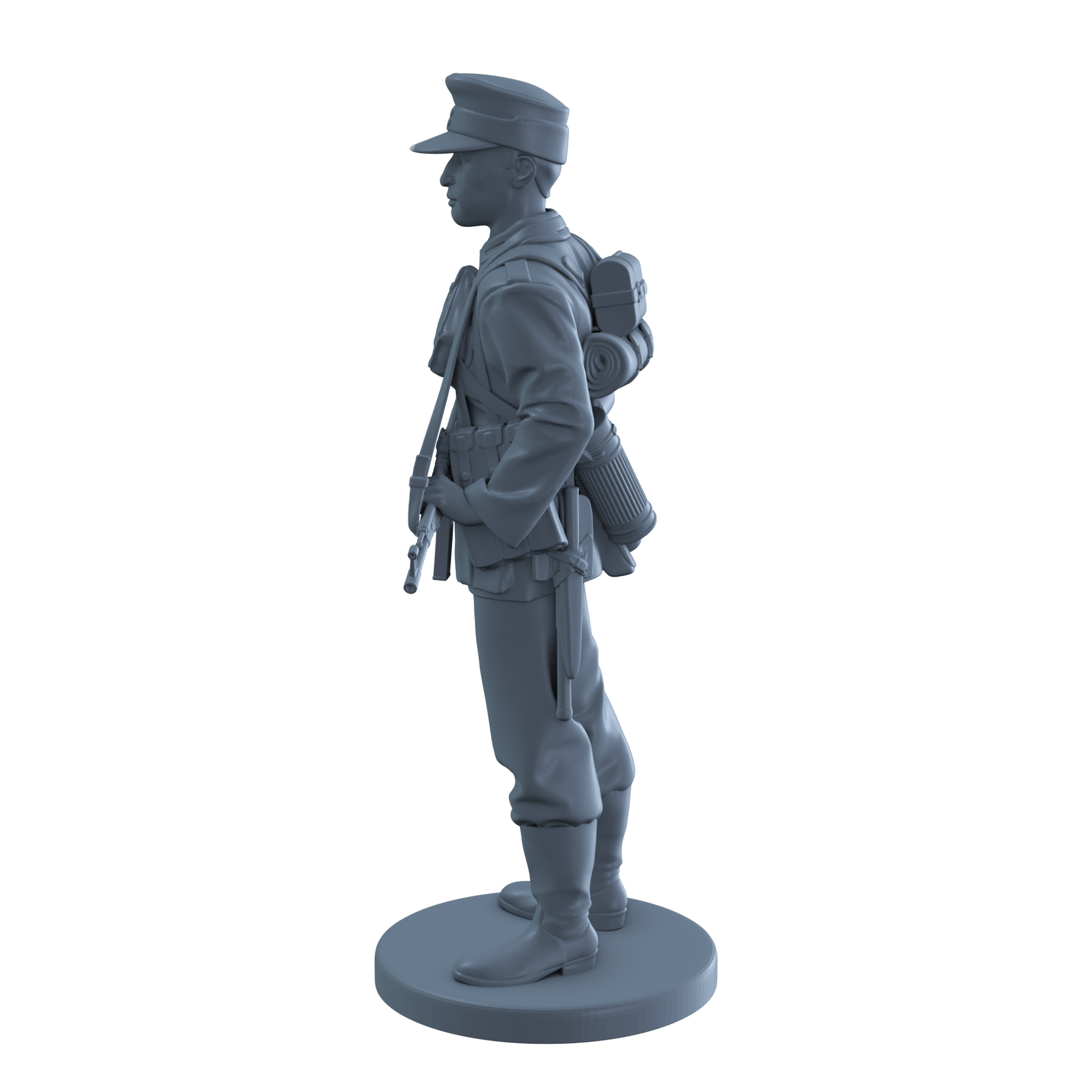 Late War German Soldier Standing