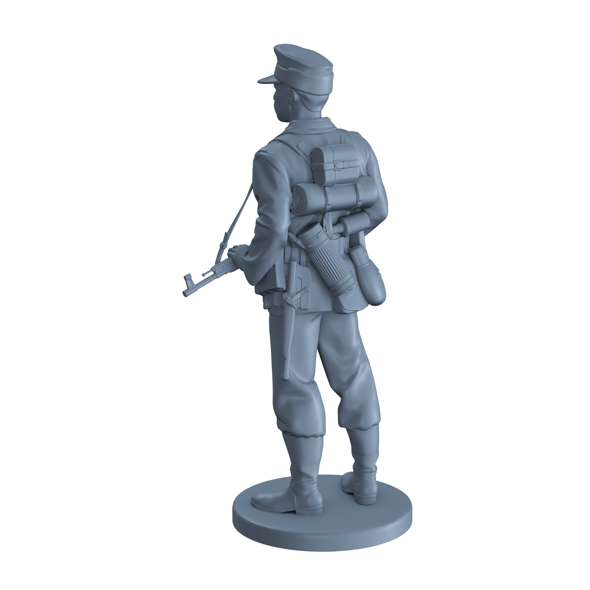 Late War German Soldier Standing