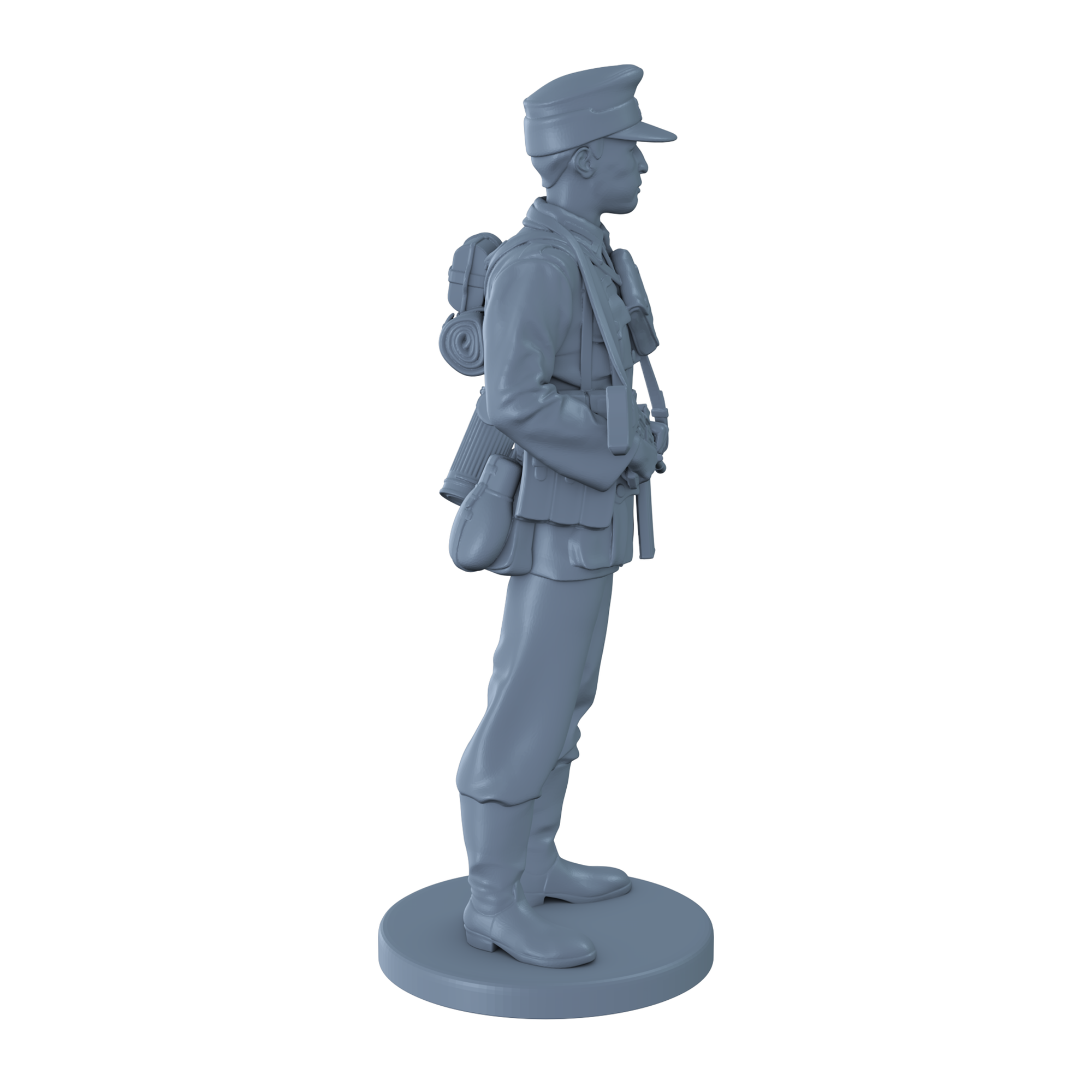 Late War German Soldier Standing