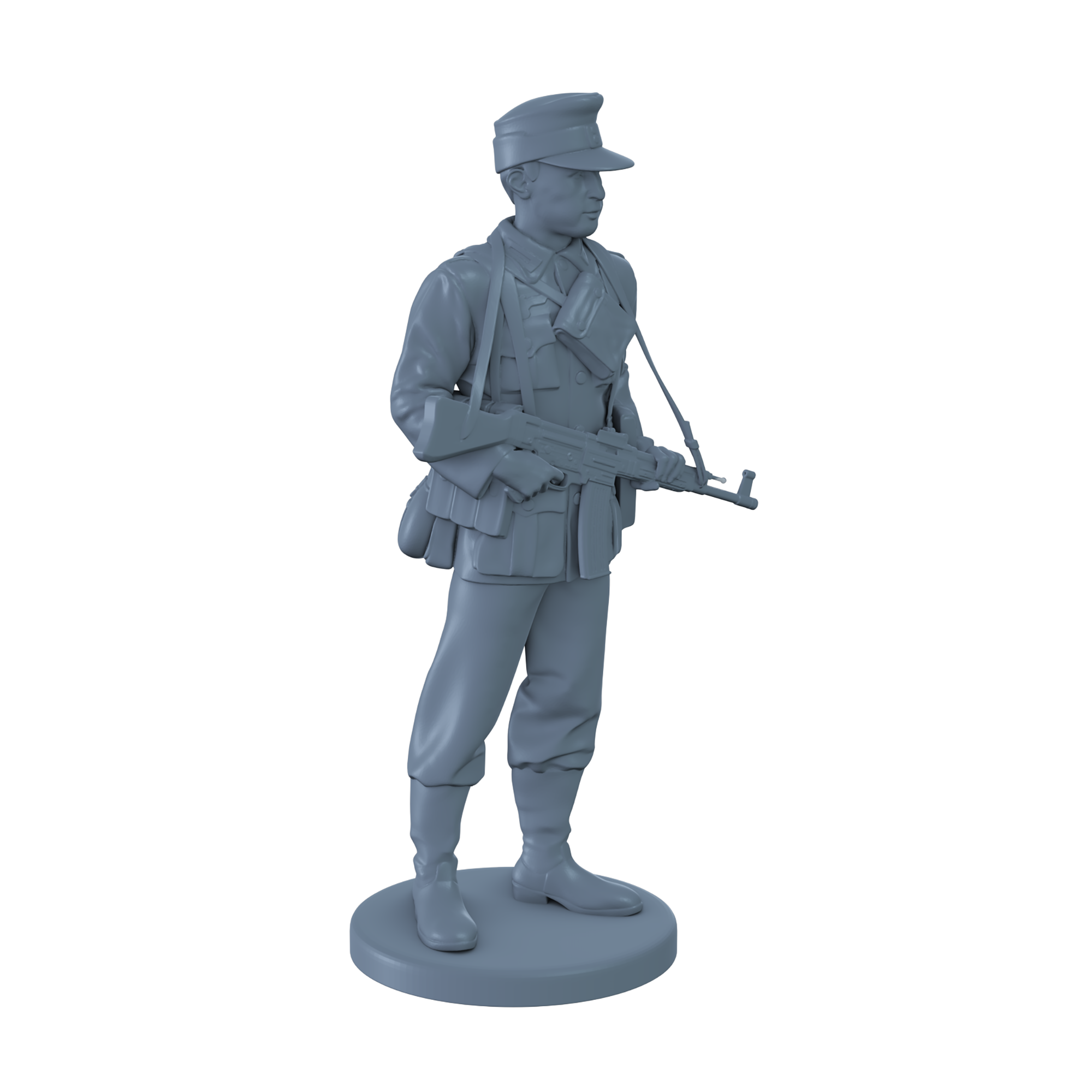 Late War German Soldier Standing