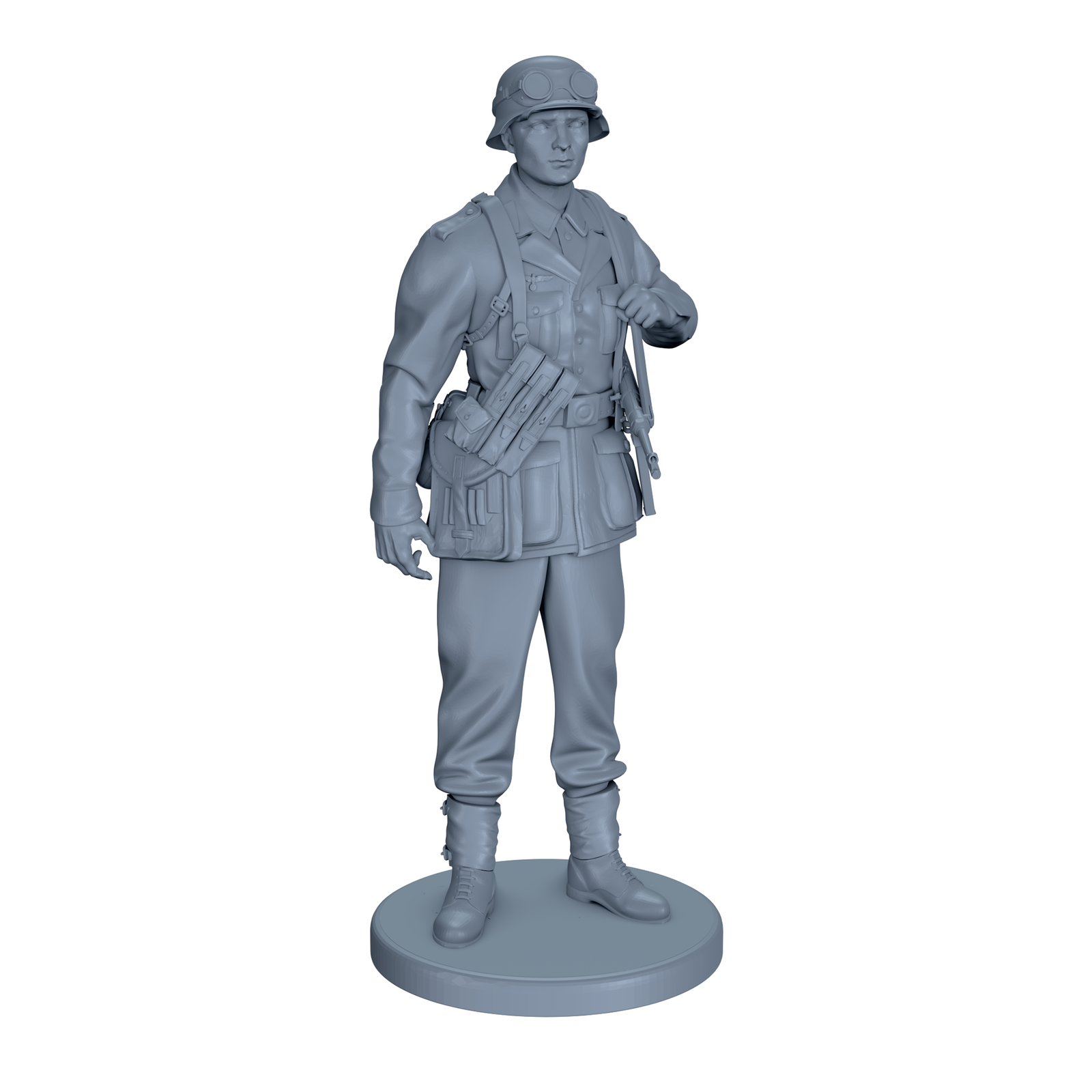 Afrika Korps Soldier MP-40